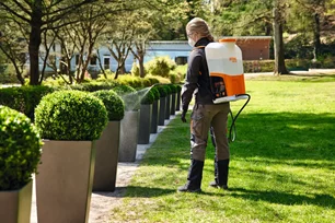 STIHL Opryskiwacze: Moc i niezawodność zasilane akumulatorem.